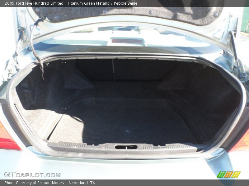 Titanium Green Metallic / Pebble Beige 2005 Ford Five Hundred Limited