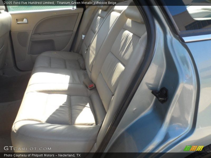 Titanium Green Metallic / Pebble Beige 2005 Ford Five Hundred Limited