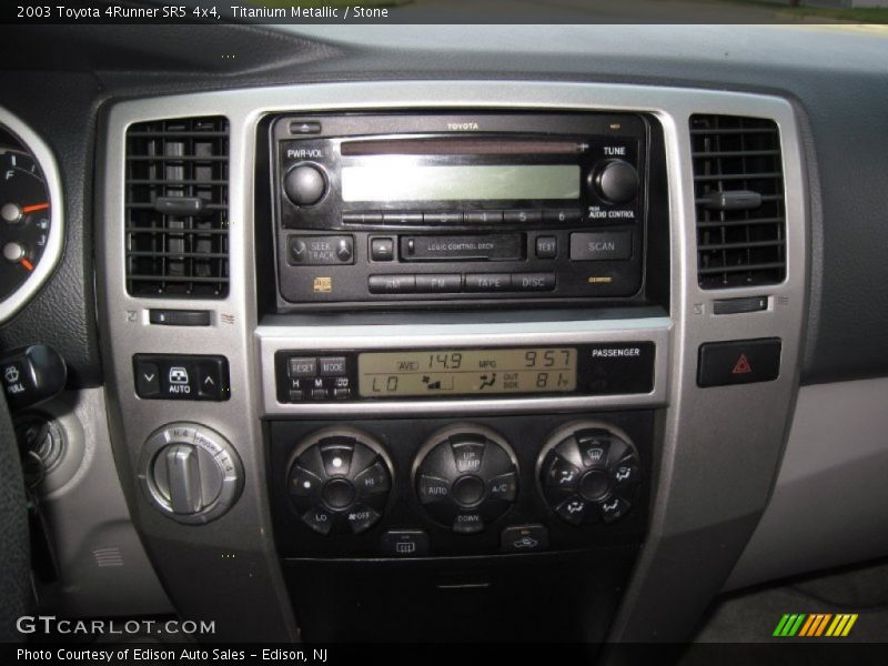 Titanium Metallic / Stone 2003 Toyota 4Runner SR5 4x4