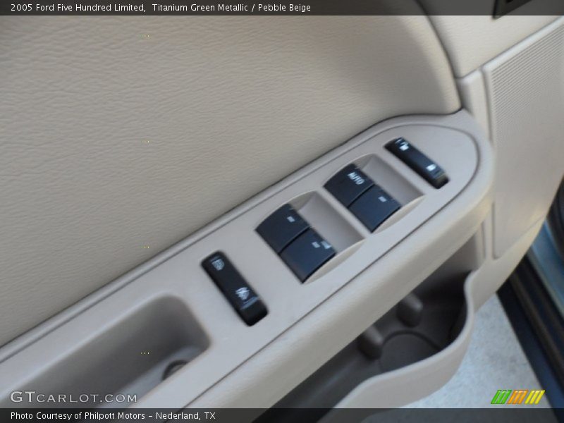 Titanium Green Metallic / Pebble Beige 2005 Ford Five Hundred Limited