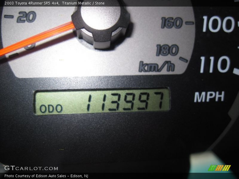 Titanium Metallic / Stone 2003 Toyota 4Runner SR5 4x4