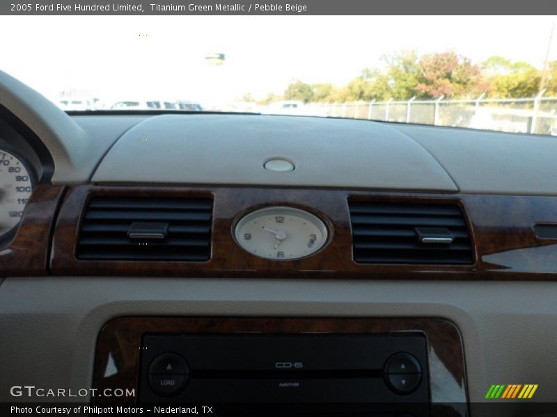 Titanium Green Metallic / Pebble Beige 2005 Ford Five Hundred Limited