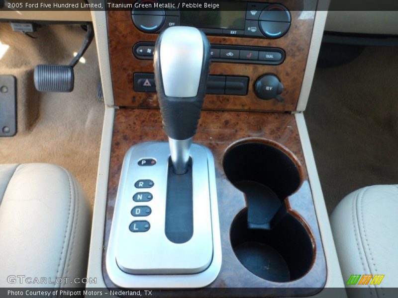 Titanium Green Metallic / Pebble Beige 2005 Ford Five Hundred Limited