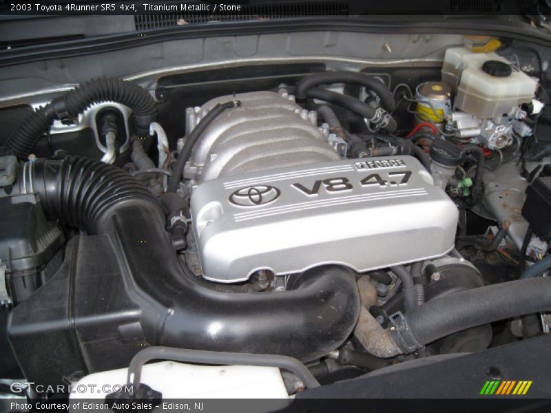 Titanium Metallic / Stone 2003 Toyota 4Runner SR5 4x4