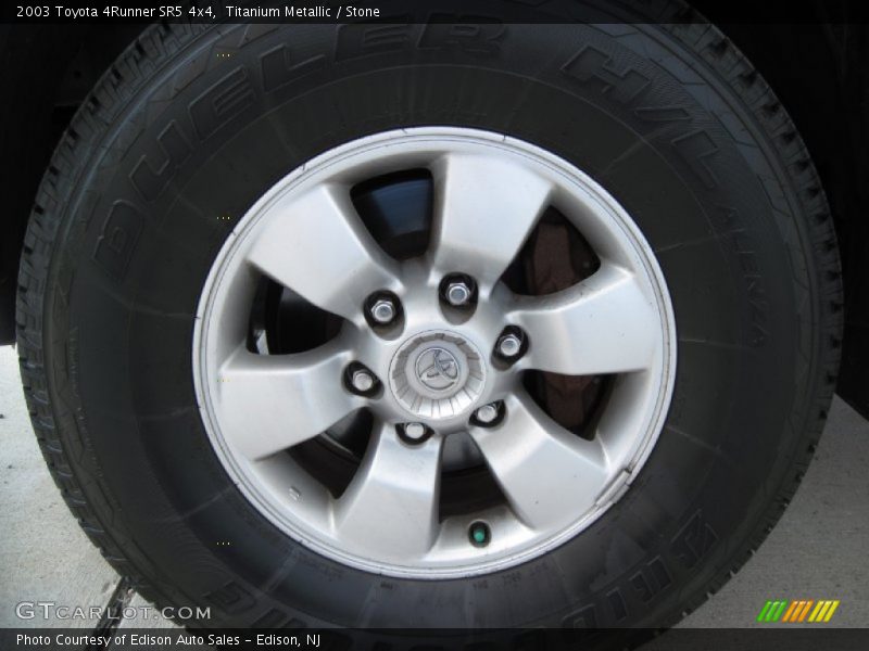 Titanium Metallic / Stone 2003 Toyota 4Runner SR5 4x4