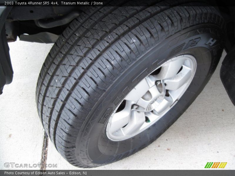 Titanium Metallic / Stone 2003 Toyota 4Runner SR5 4x4