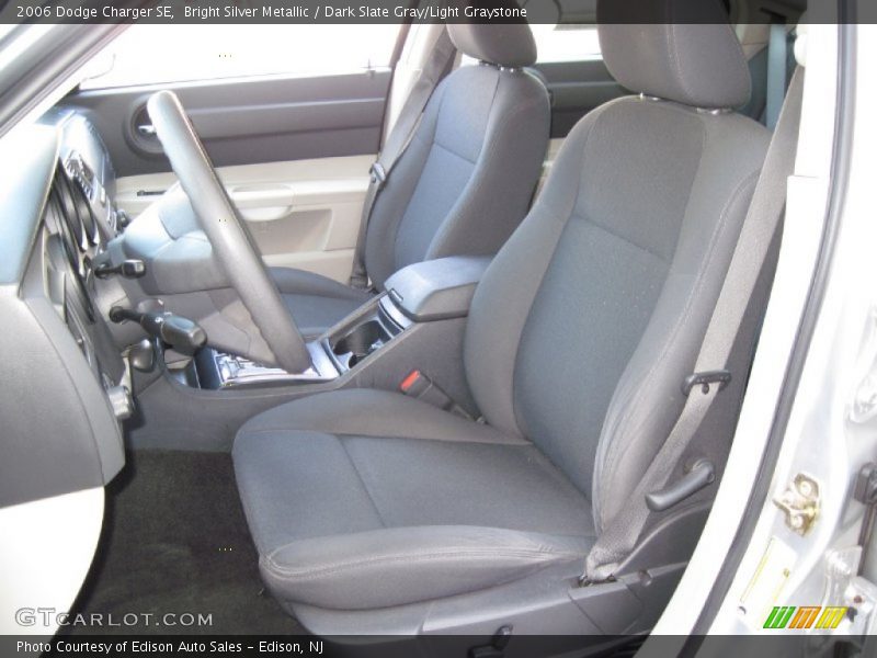 Bright Silver Metallic / Dark Slate Gray/Light Graystone 2006 Dodge Charger SE