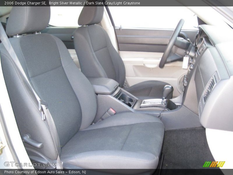 Bright Silver Metallic / Dark Slate Gray/Light Graystone 2006 Dodge Charger SE