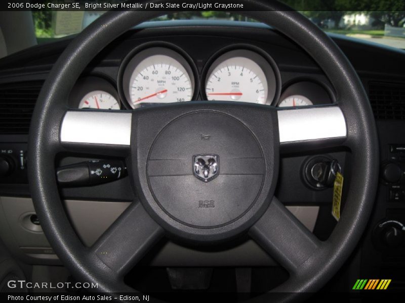 Bright Silver Metallic / Dark Slate Gray/Light Graystone 2006 Dodge Charger SE