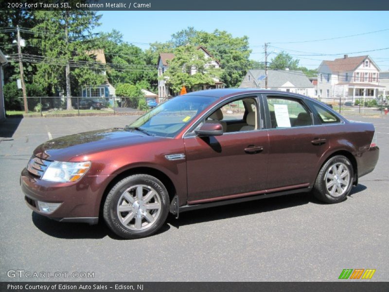 Cinnamon Metallic / Camel 2009 Ford Taurus SEL