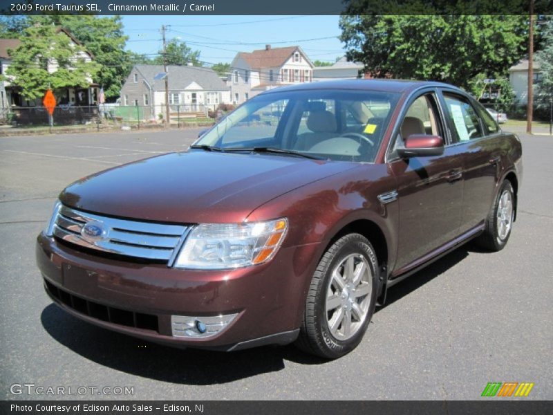 Cinnamon Metallic / Camel 2009 Ford Taurus SEL