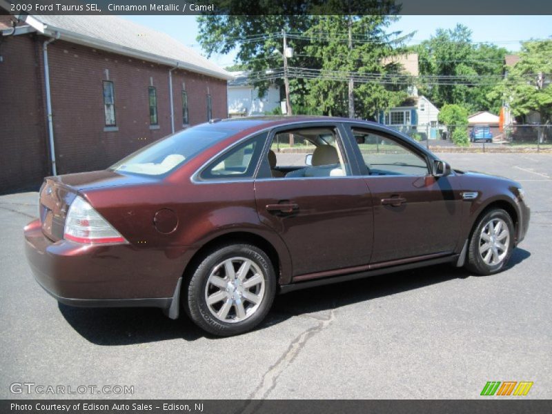 Cinnamon Metallic / Camel 2009 Ford Taurus SEL
