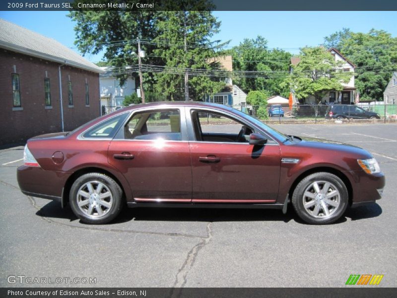 Cinnamon Metallic / Camel 2009 Ford Taurus SEL