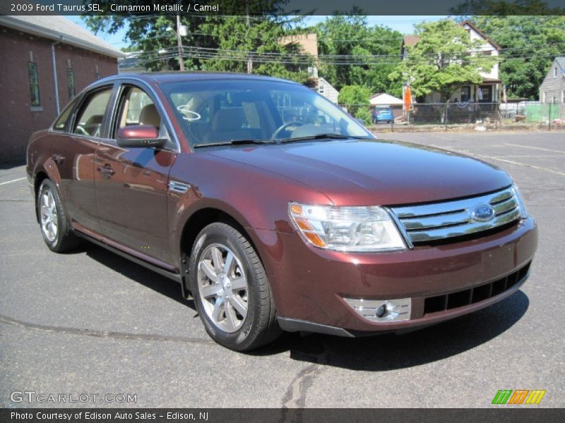 Cinnamon Metallic / Camel 2009 Ford Taurus SEL