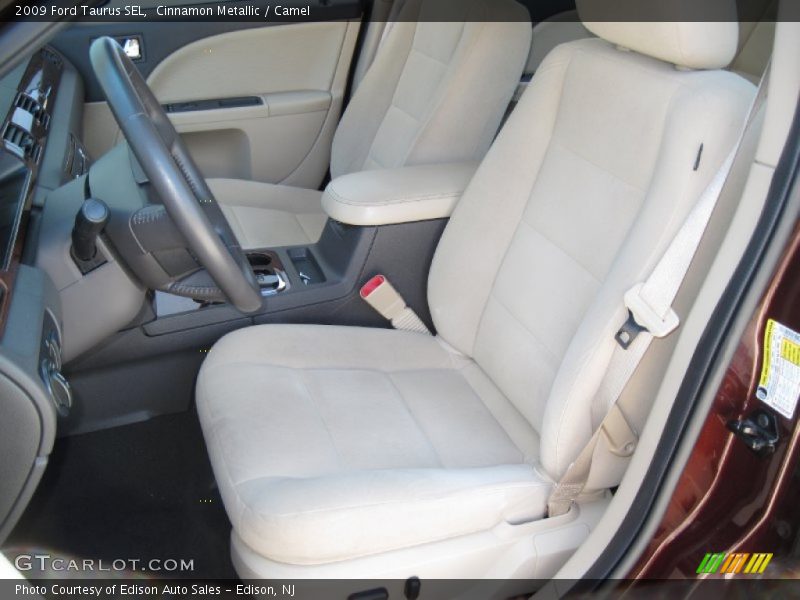 Cinnamon Metallic / Camel 2009 Ford Taurus SEL
