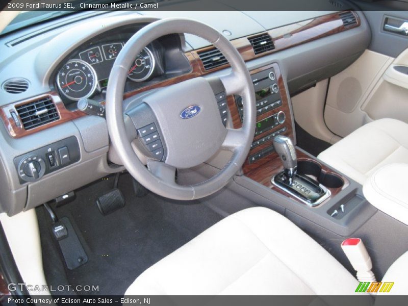 Cinnamon Metallic / Camel 2009 Ford Taurus SEL