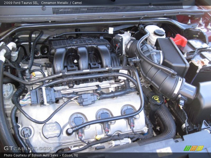 Cinnamon Metallic / Camel 2009 Ford Taurus SEL