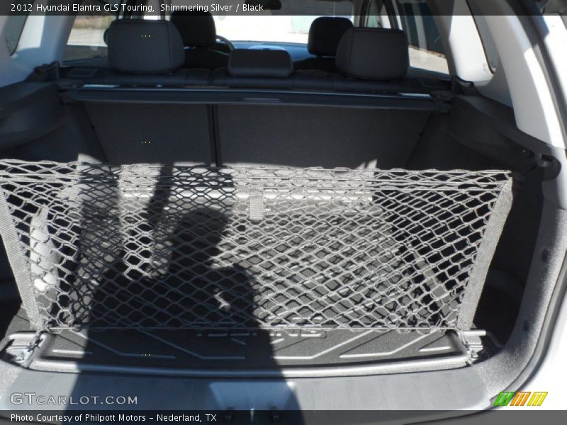 Shimmering Silver / Black 2012 Hyundai Elantra GLS Touring