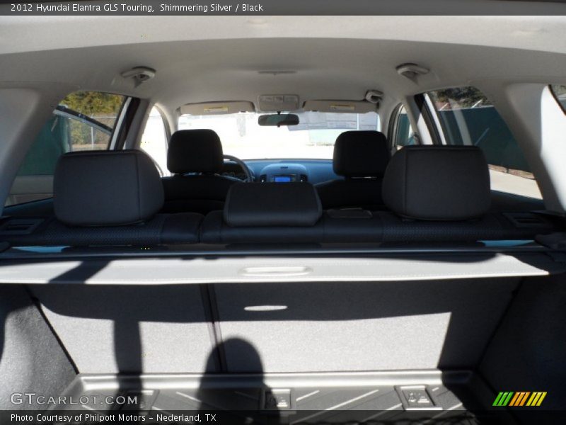 Shimmering Silver / Black 2012 Hyundai Elantra GLS Touring