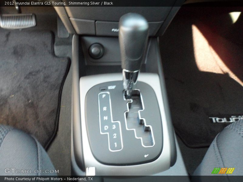 Shimmering Silver / Black 2012 Hyundai Elantra GLS Touring