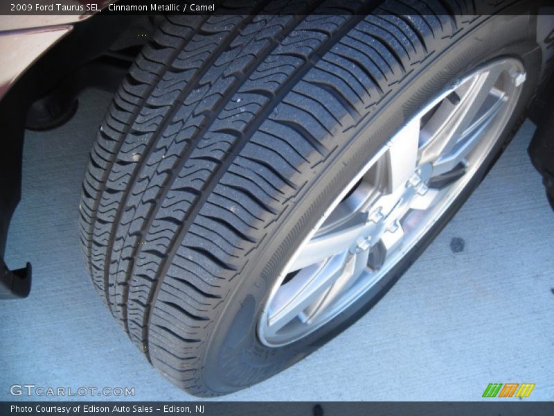 Cinnamon Metallic / Camel 2009 Ford Taurus SEL