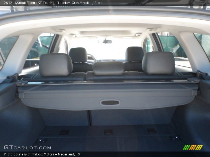 Titanium Gray Metallic / Black 2012 Hyundai Elantra SE Touring