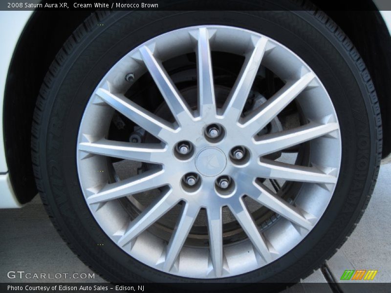 Cream White / Morocco Brown 2008 Saturn Aura XR