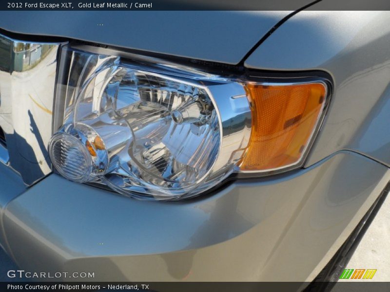 Gold Leaf Metallic / Camel 2012 Ford Escape XLT