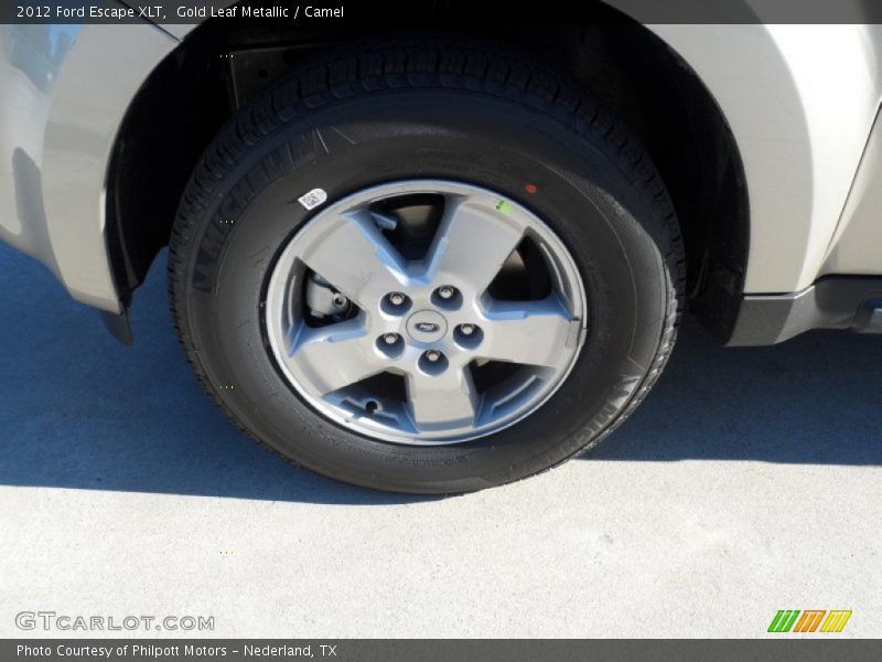 Gold Leaf Metallic / Camel 2012 Ford Escape XLT