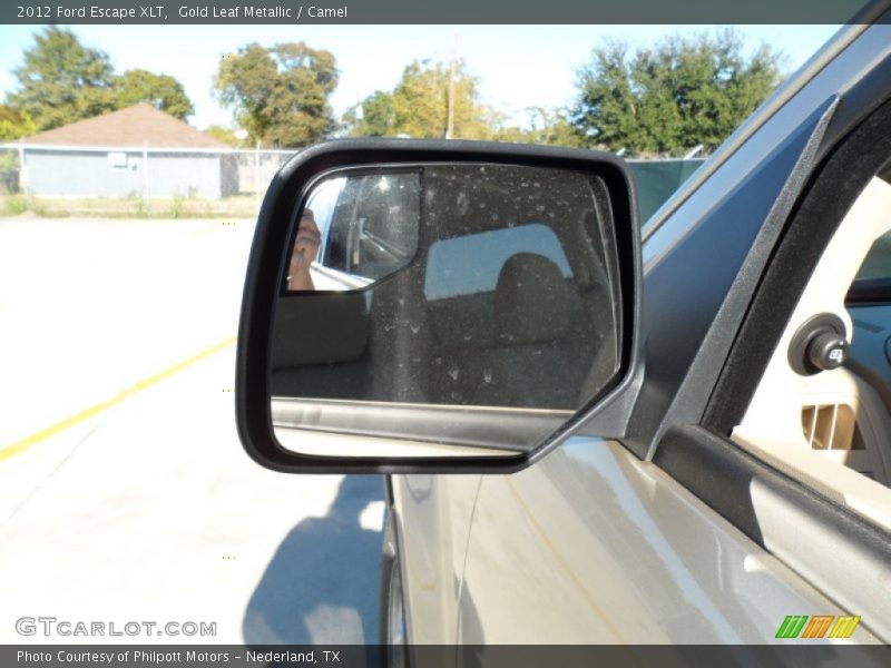 Gold Leaf Metallic / Camel 2012 Ford Escape XLT