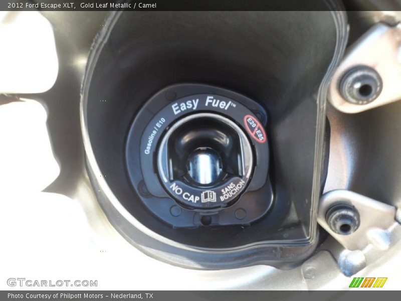 Gold Leaf Metallic / Camel 2012 Ford Escape XLT