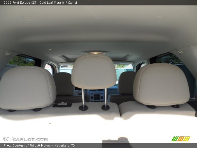Gold Leaf Metallic / Camel 2012 Ford Escape XLT