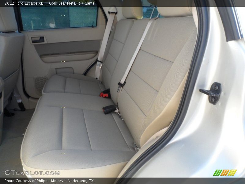 Gold Leaf Metallic / Camel 2012 Ford Escape XLT