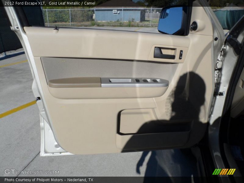 Gold Leaf Metallic / Camel 2012 Ford Escape XLT