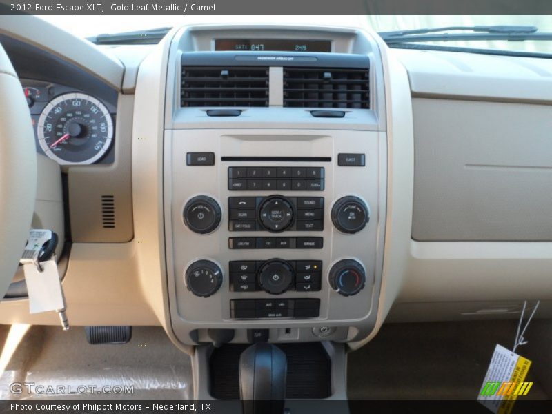 Gold Leaf Metallic / Camel 2012 Ford Escape XLT