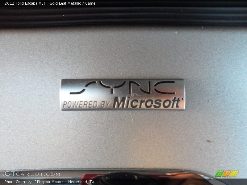Gold Leaf Metallic / Camel 2012 Ford Escape XLT