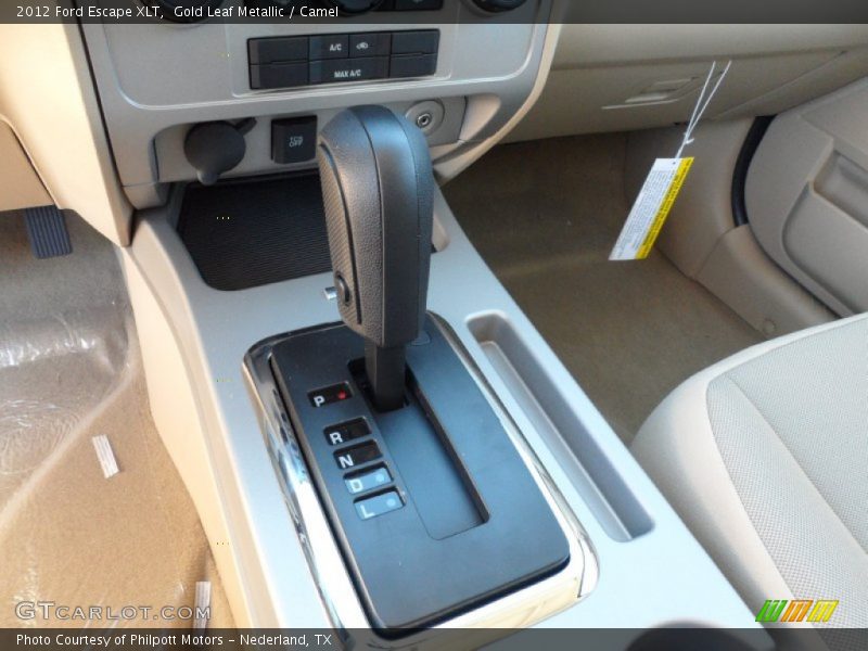 Gold Leaf Metallic / Camel 2012 Ford Escape XLT