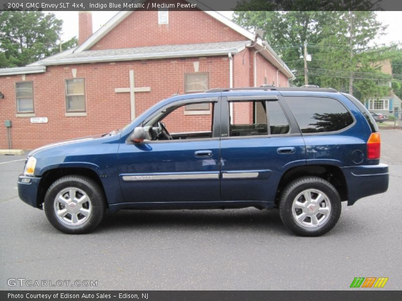Indigo Blue Metallic / Medium Pewter 2004 GMC Envoy SLT 4x4