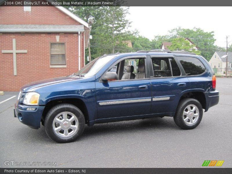 Indigo Blue Metallic / Medium Pewter 2004 GMC Envoy SLT 4x4