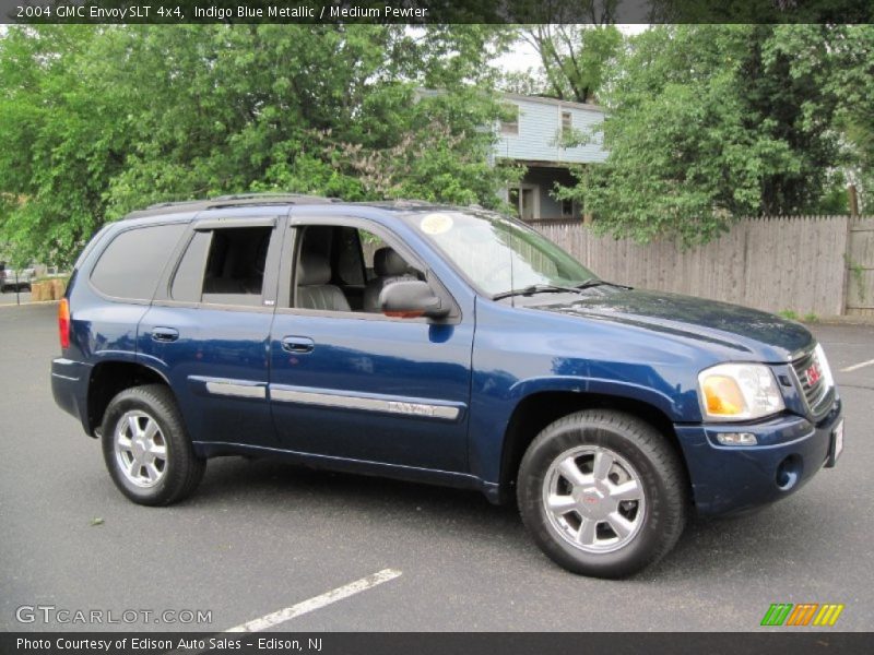 Indigo Blue Metallic / Medium Pewter 2004 GMC Envoy SLT 4x4