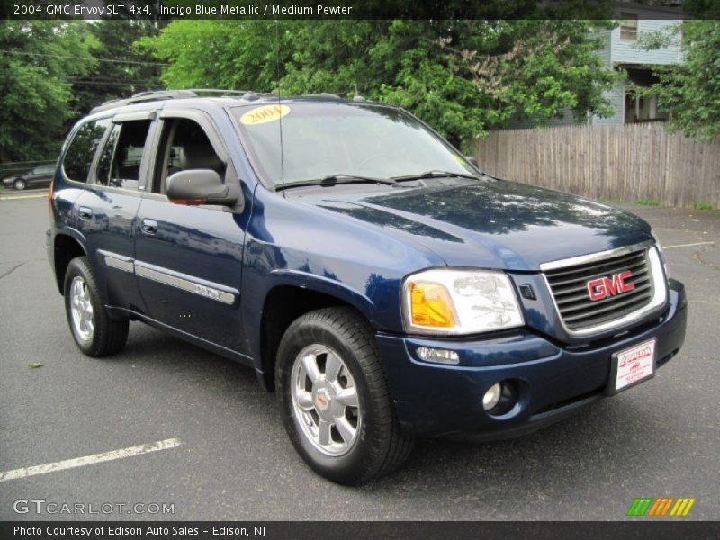 Indigo Blue Metallic / Medium Pewter 2004 GMC Envoy SLT 4x4