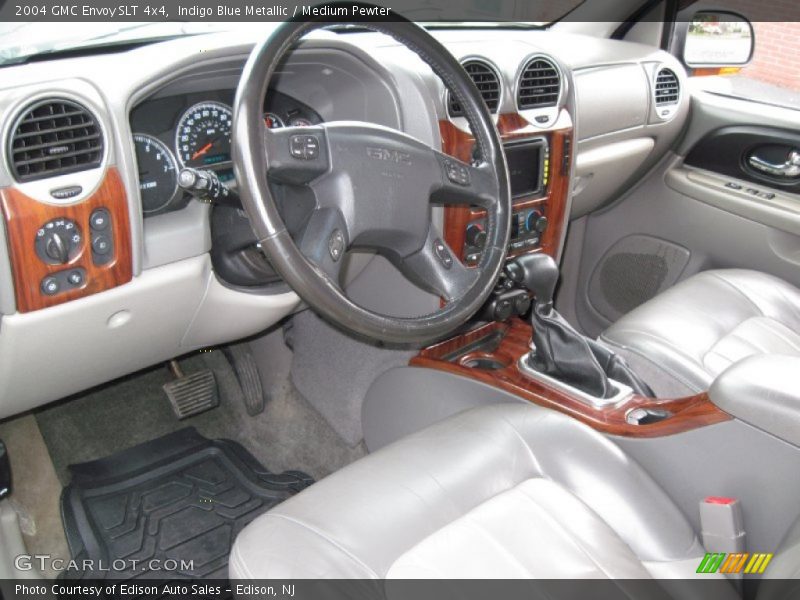 Indigo Blue Metallic / Medium Pewter 2004 GMC Envoy SLT 4x4