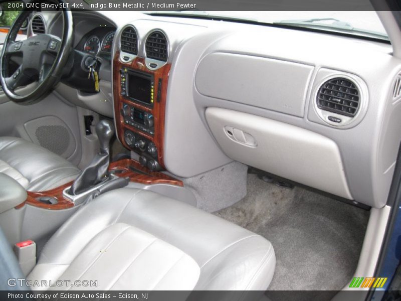 Indigo Blue Metallic / Medium Pewter 2004 GMC Envoy SLT 4x4