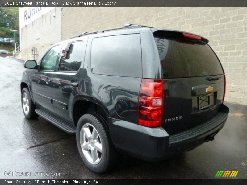 Black Granite Metallic / Ebony 2011 Chevrolet Tahoe LT 4x4