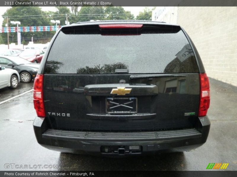 Black Granite Metallic / Ebony 2011 Chevrolet Tahoe LT 4x4