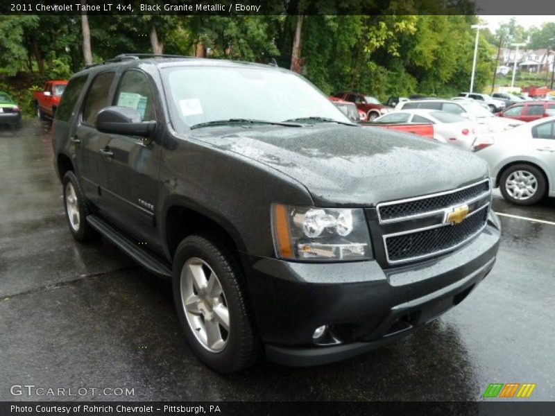 Black Granite Metallic / Ebony 2011 Chevrolet Tahoe LT 4x4