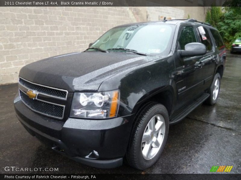 Black Granite Metallic / Ebony 2011 Chevrolet Tahoe LT 4x4