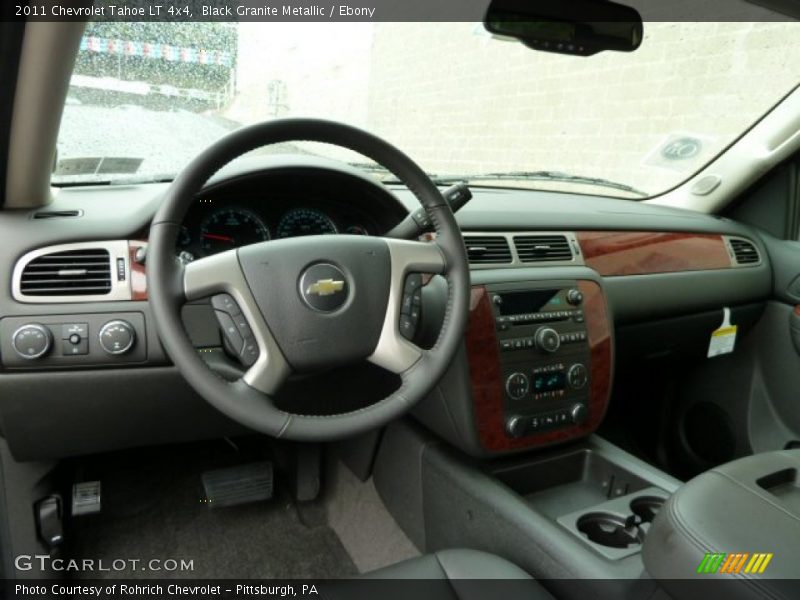 Black Granite Metallic / Ebony 2011 Chevrolet Tahoe LT 4x4