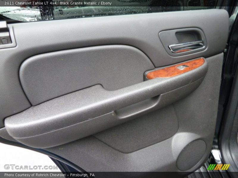 Black Granite Metallic / Ebony 2011 Chevrolet Tahoe LT 4x4
