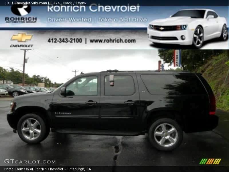 Black / Ebony 2011 Chevrolet Suburban LT 4x4